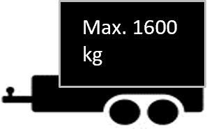 Max. 1600 kg
